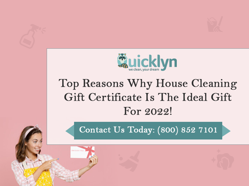 house cleaning gift certificate template